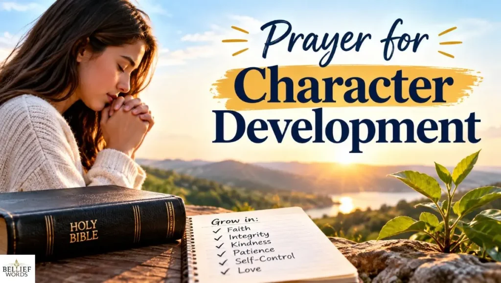 Prayer 21: Prayer for Character Development