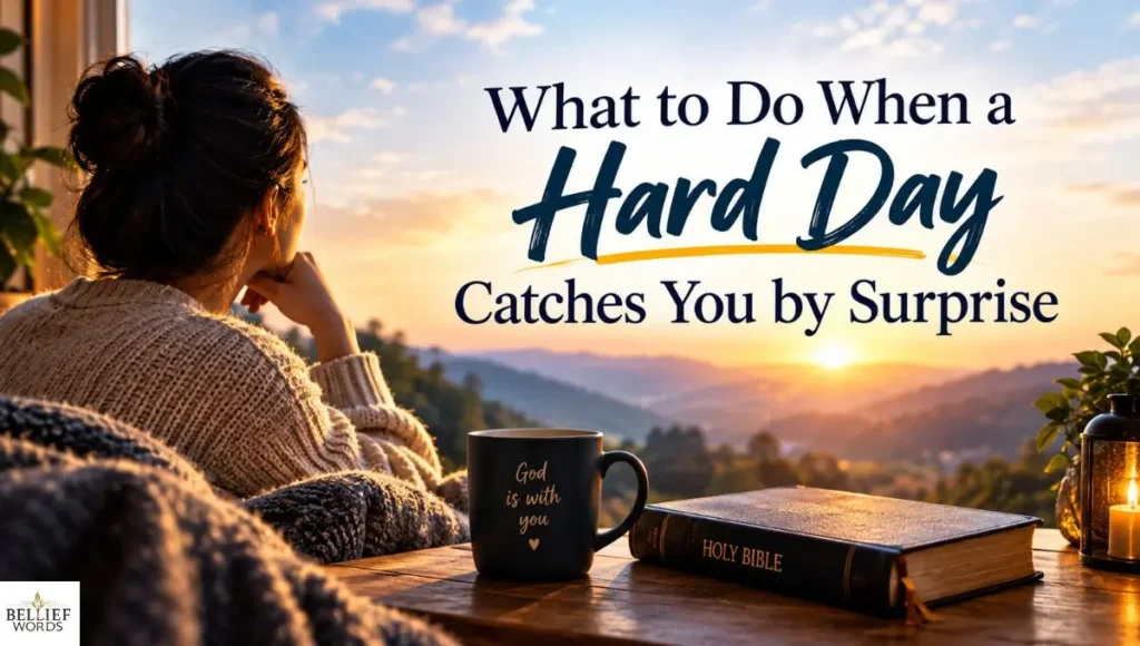 What to Do When a Hard Day Catches You by Surprise