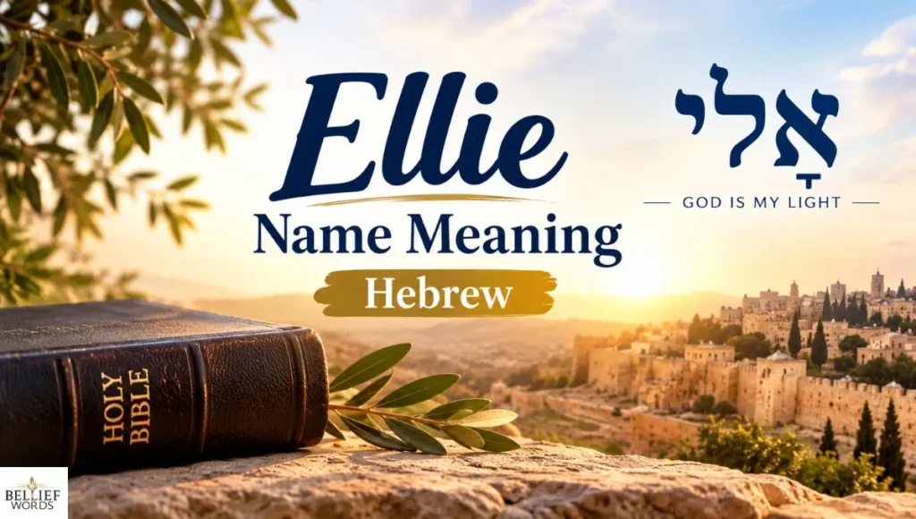 Ellie Name Meaning Hebrew 