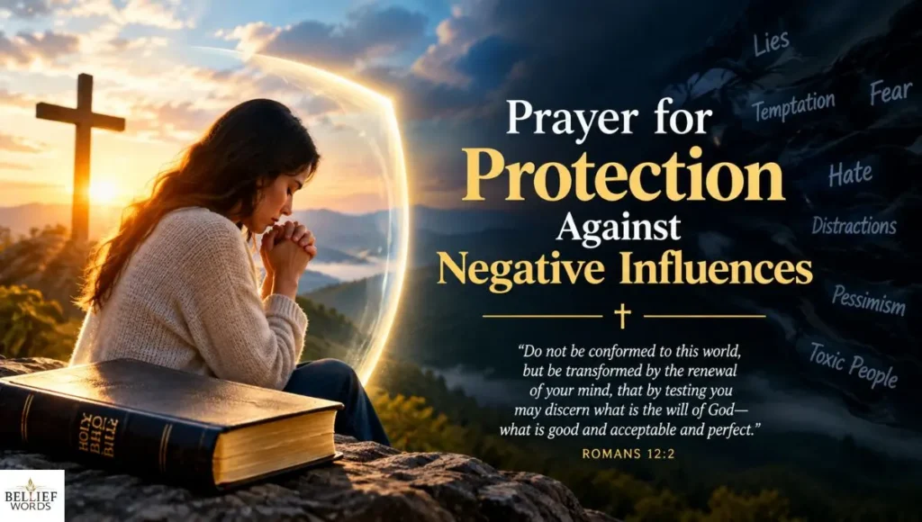 Prayer for Protection Against Negative Influences