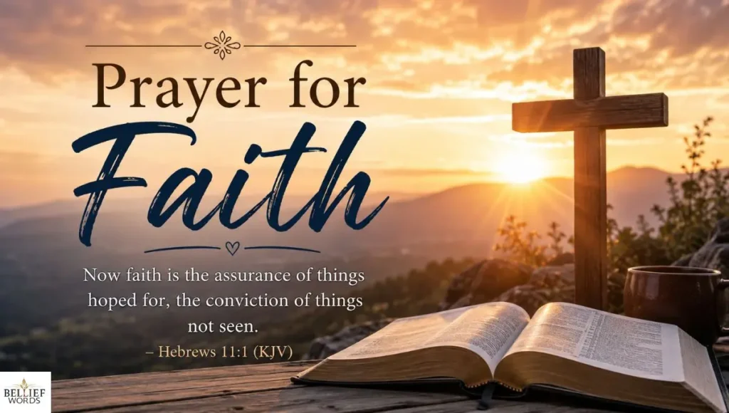 Prayer for Faith 