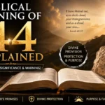 Biblical Meaning of 44 Explained (Spiritual Significance & Warning)
