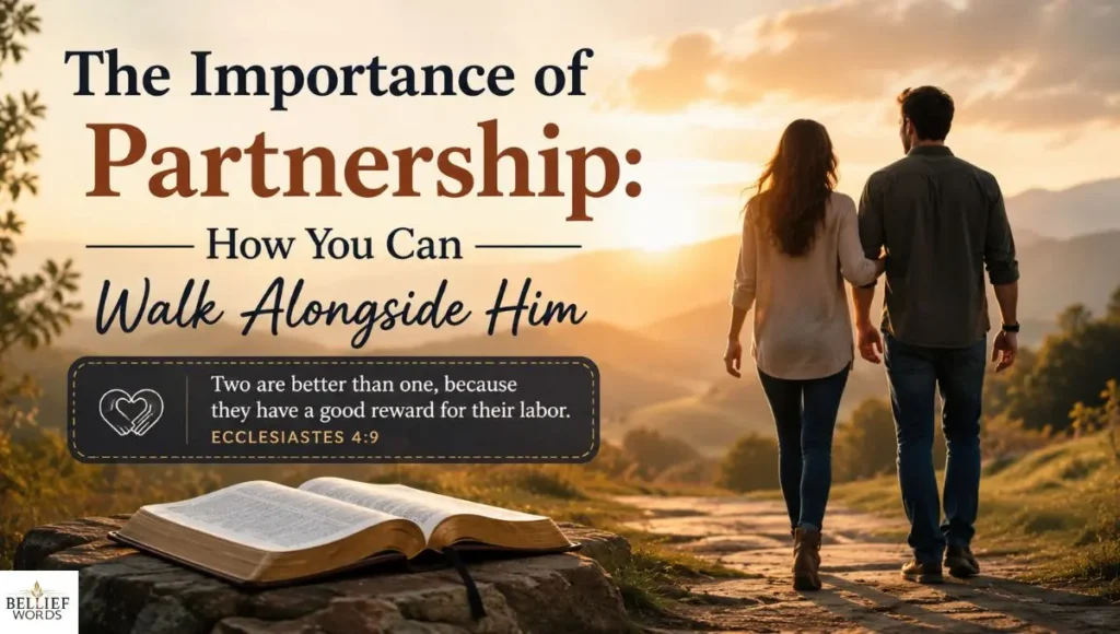 The Importance of Partnership: How You Can Walk Alongside Him