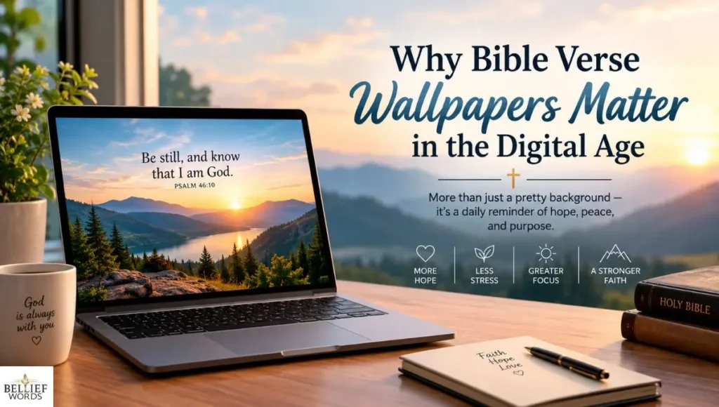 Why Bible Verse Wallpapers Matter in the Digital Age