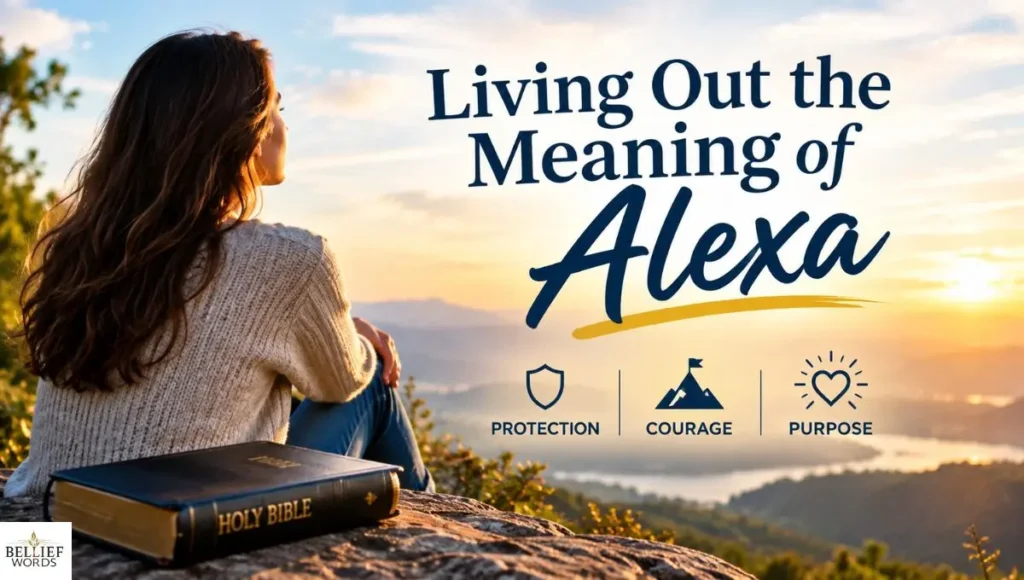 Living Out the Meaning of Alexa