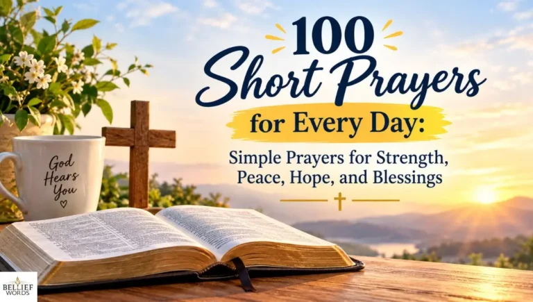 100 Short Prayers for Every Day: Simple Prayers for Strength, Peace, Hope, and Blessings