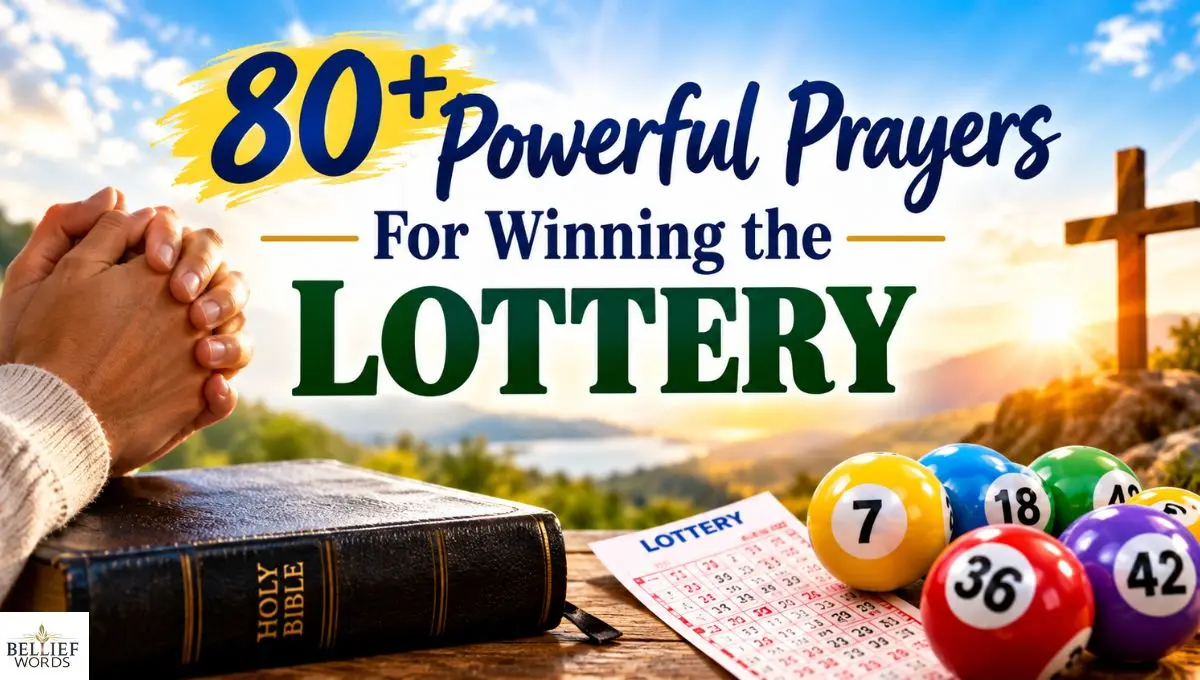 80+ Powerful Prayers For Winning the Lottery