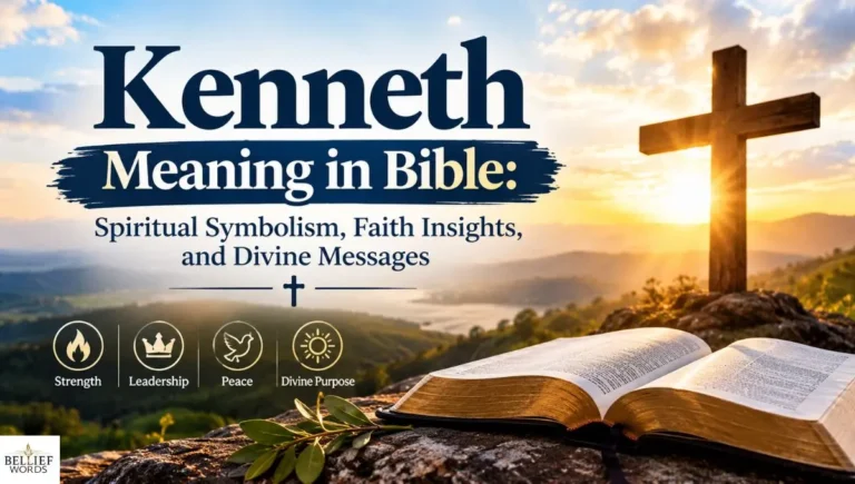 Kenneth Meaning in Bible: Spiritual Symbolism, Faith Insights, and Divine Messages