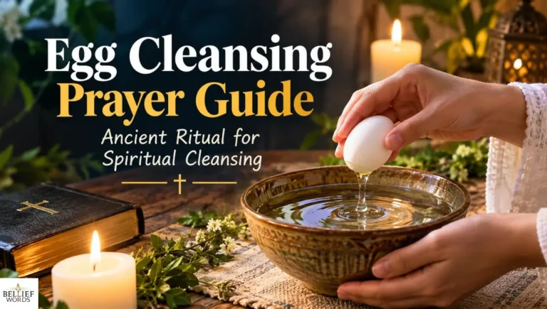 Egg Cleansing Prayer Guide Ancient Ritual for Spiritual Cleansing