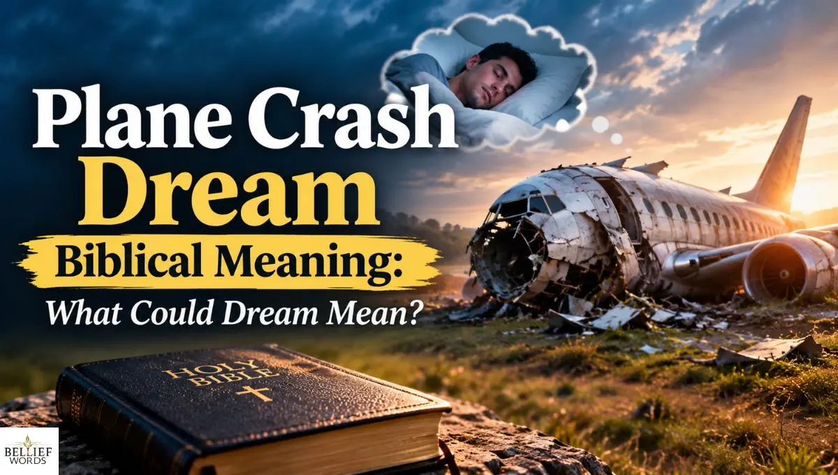 Plane Crash Dream Biblical Meaning: What Could Dream Mean?