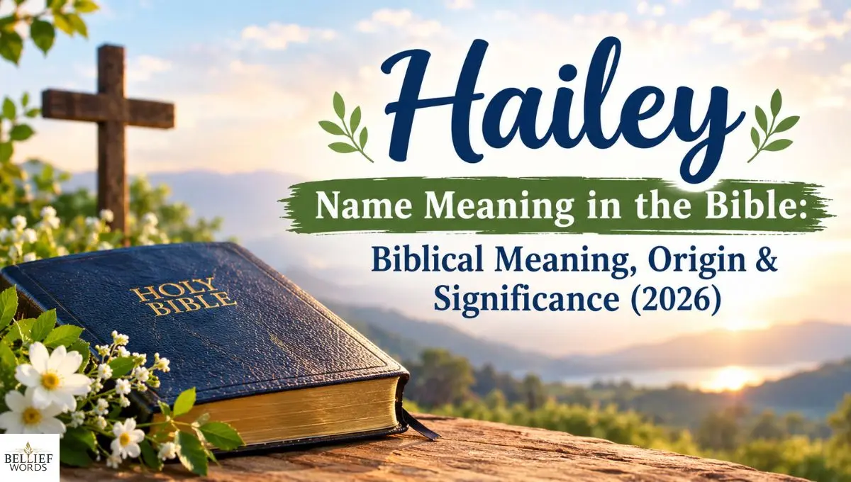 Hailey Name Meaning in the Bible: Biblical Meaning, Origin & Significance (2026)