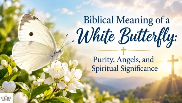 Biblical Meaning of a White Butterfly: Purity, Angels, and Spiritual Significance