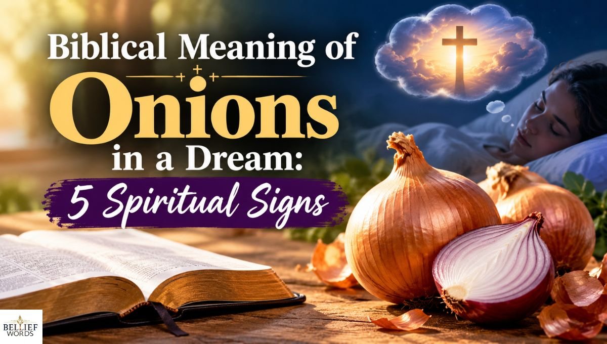 Biblical Meaning of Onions in a Dream: 5 Spiritual Signs