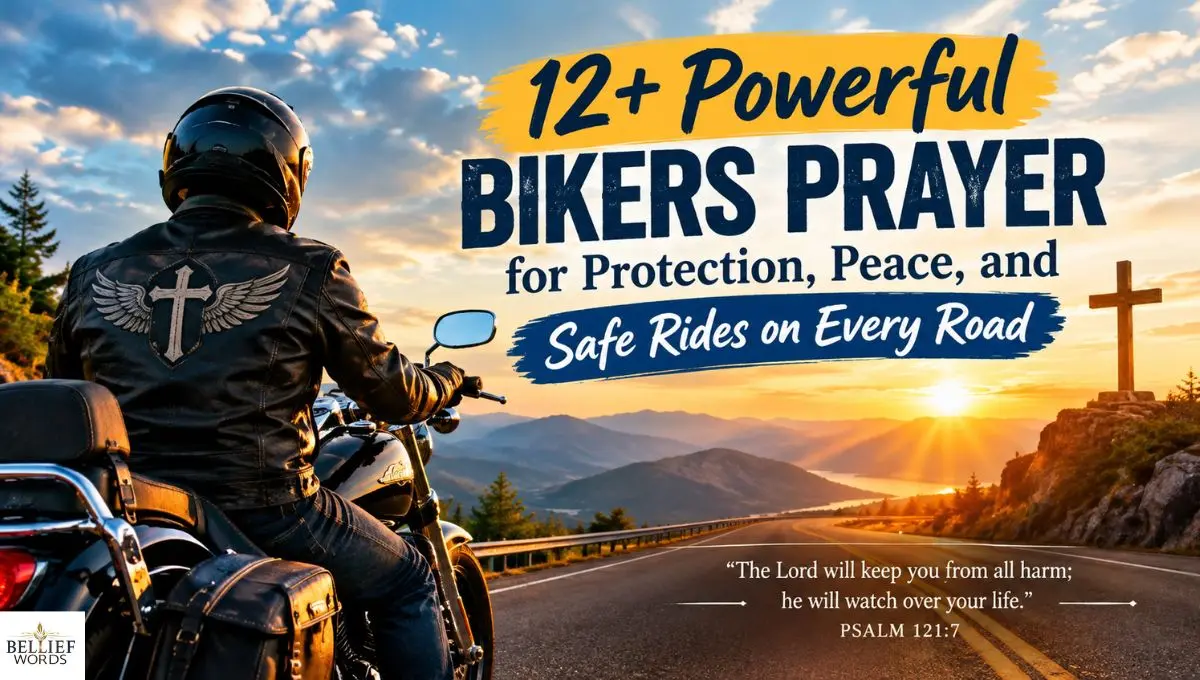 12+ Powerful Bikers Prayer for Protection, Peace, and Safe Rides on Every Road