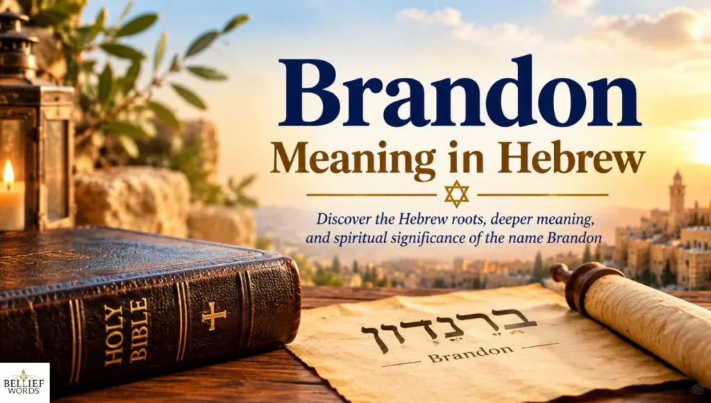 Brandon Meaning in Hebrew