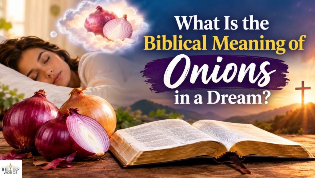 What Is the Biblical Meaning of Onions in a Dream?