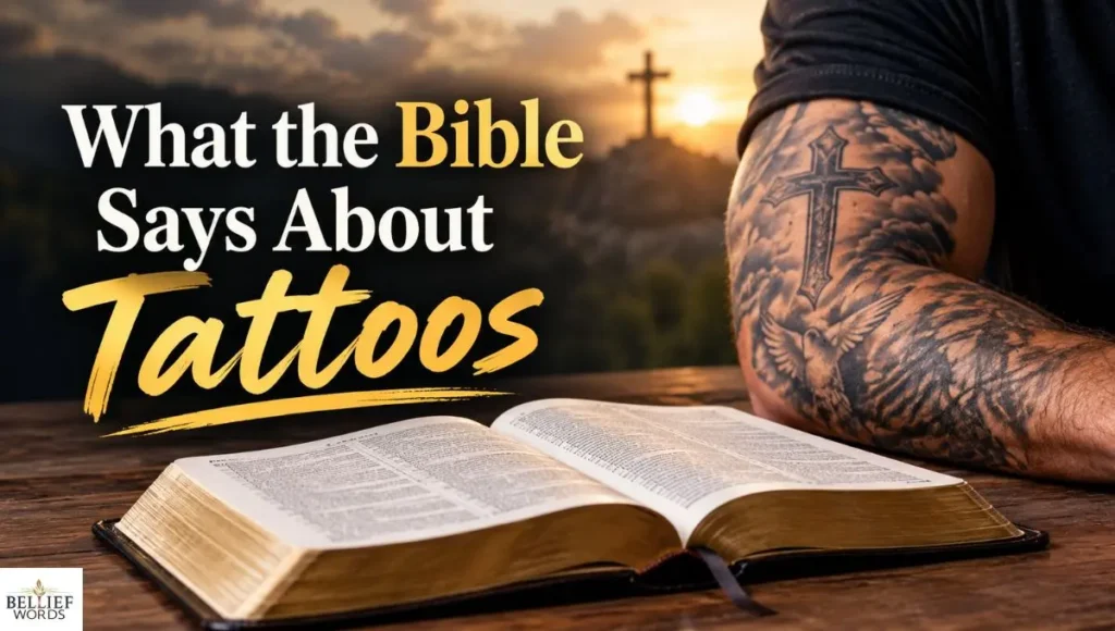 What the Bible Says About Tattoos