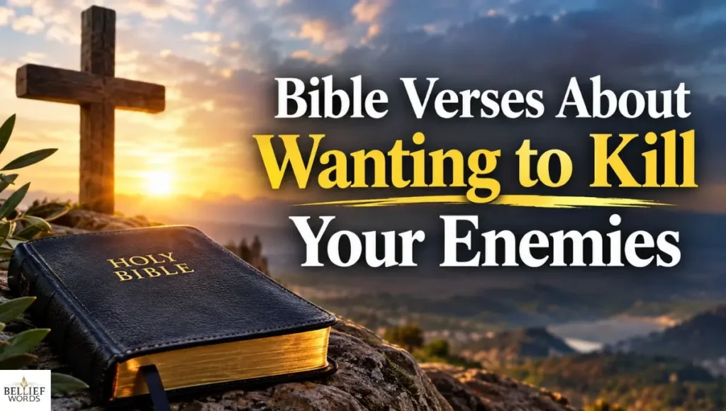 Bible Verses About Wanting to Kill Your Enemies