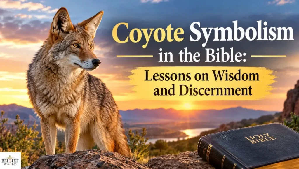 Coyote Symbolism in the Bible: Lessons on Wisdom and Discernment