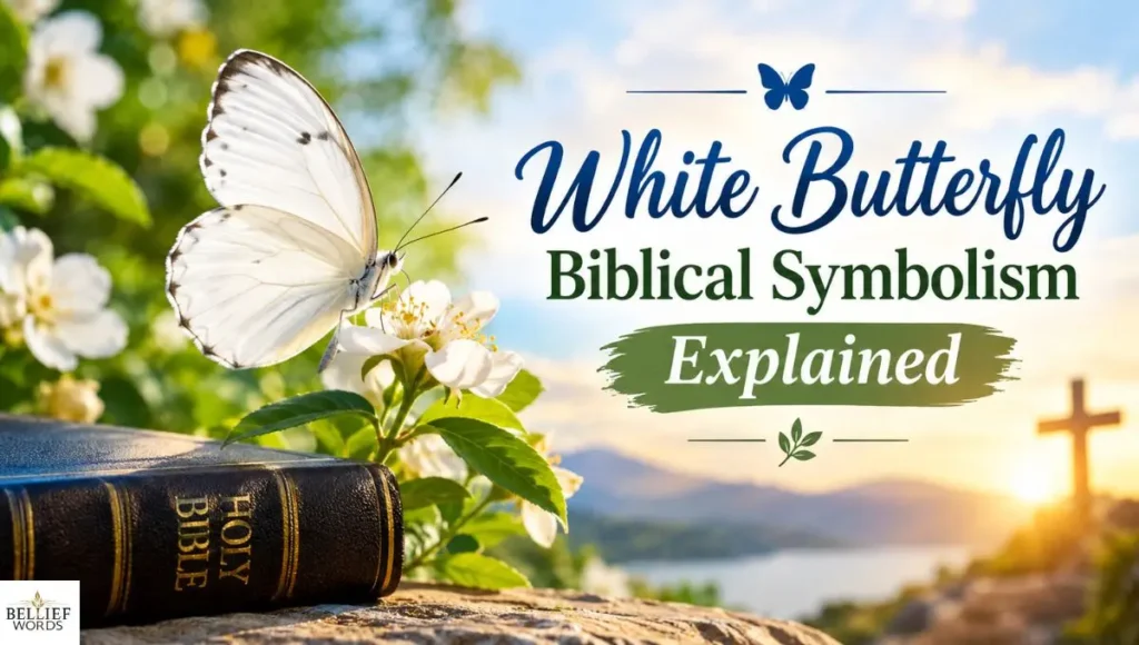 White Butterfly Biblical Symbolism Explained