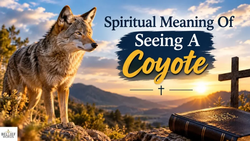 Spiritual Meaning Of Seeing A Coyote