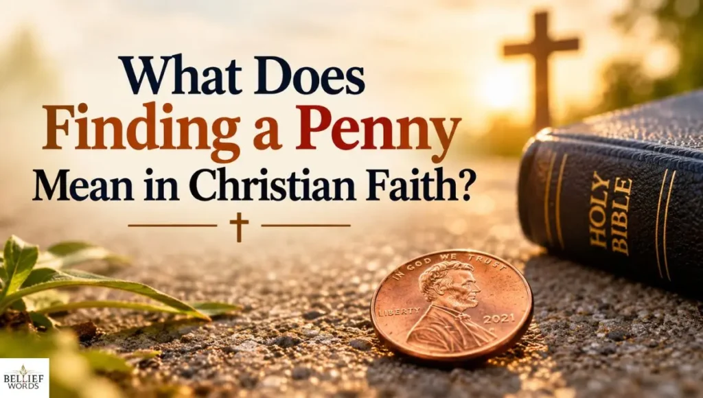 What Does Finding a Penny Mean in Christian Faith?
