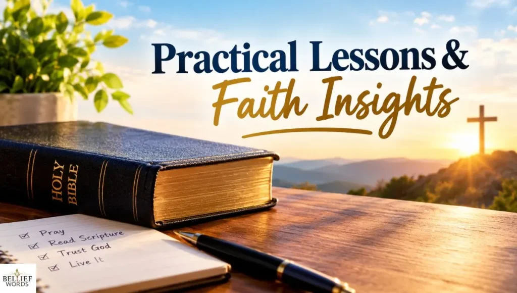 Practical Lessons & Faith Insights