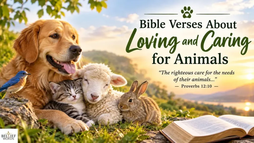 Bible Verses About Loving and Caring for Animals