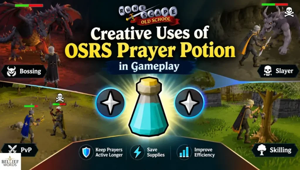 Creative Uses of OSRS Prayer Potion in Gameplay