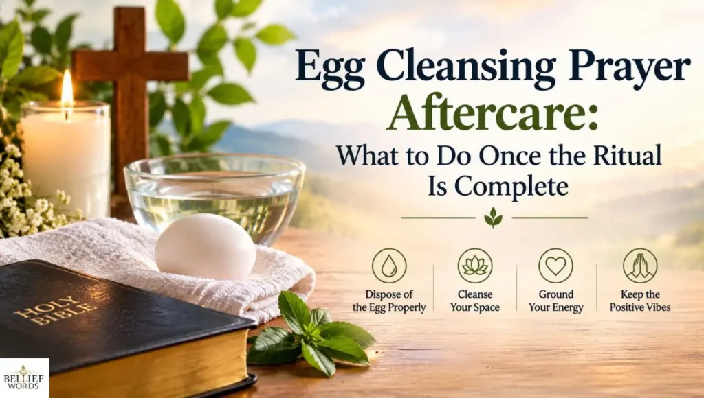 Egg Cleansing Prayer Aftercare: What to Do Once the Ritual Is Complete