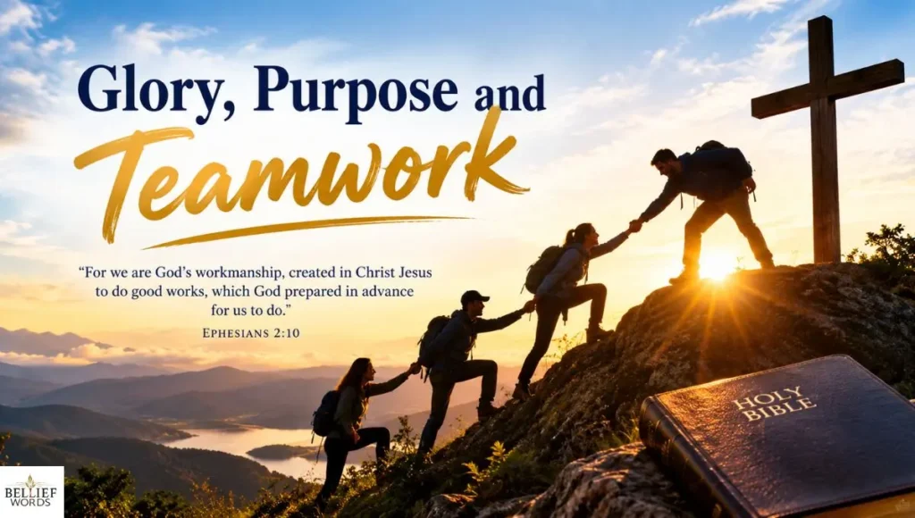 Glory, Purpose and Teamwork
