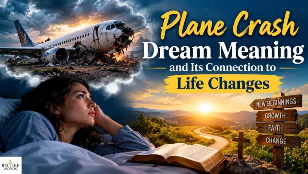 ✈️ Plane Crash Dream Meaning and Its Connection to Life Changes