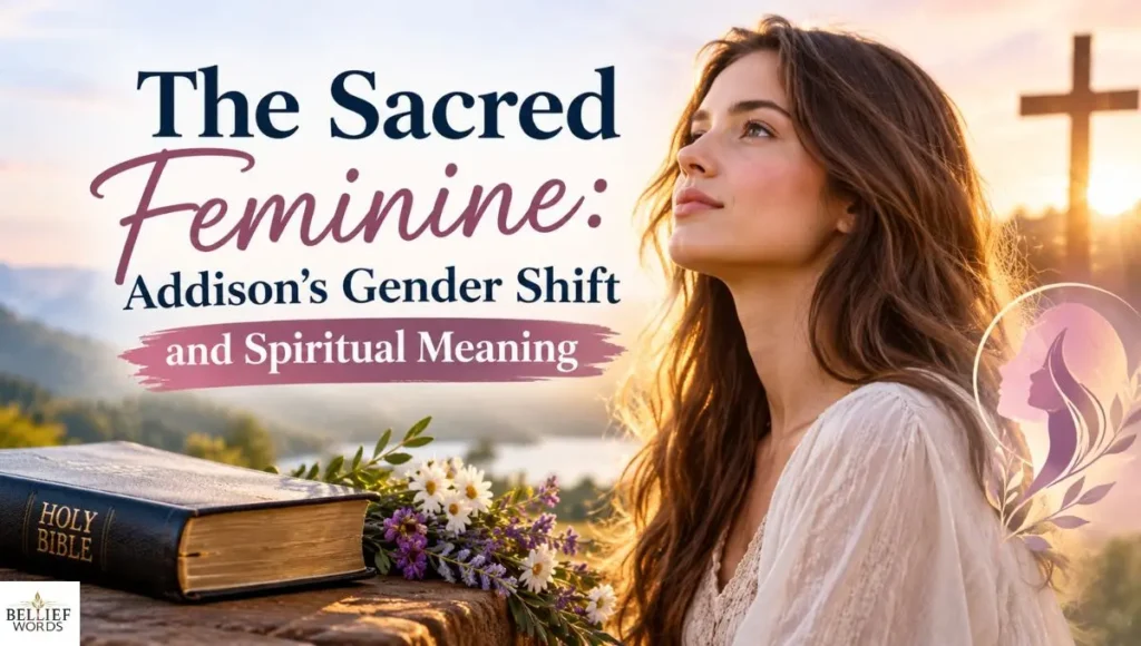 The Sacred Feminine: Addison’s Gender Shift and Spiritual Meaning