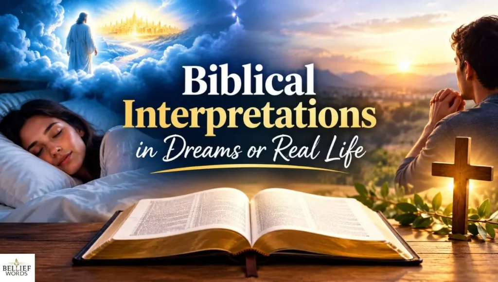  Biblical Interpretations in Dreams or Real Life