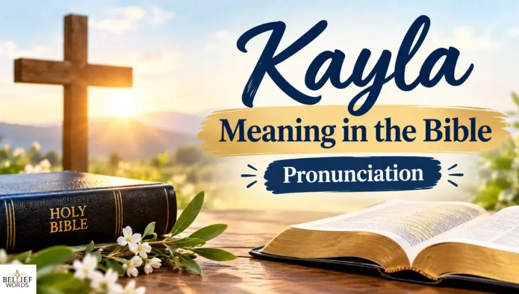Kayla Meaning in the Bible Pronunciation  