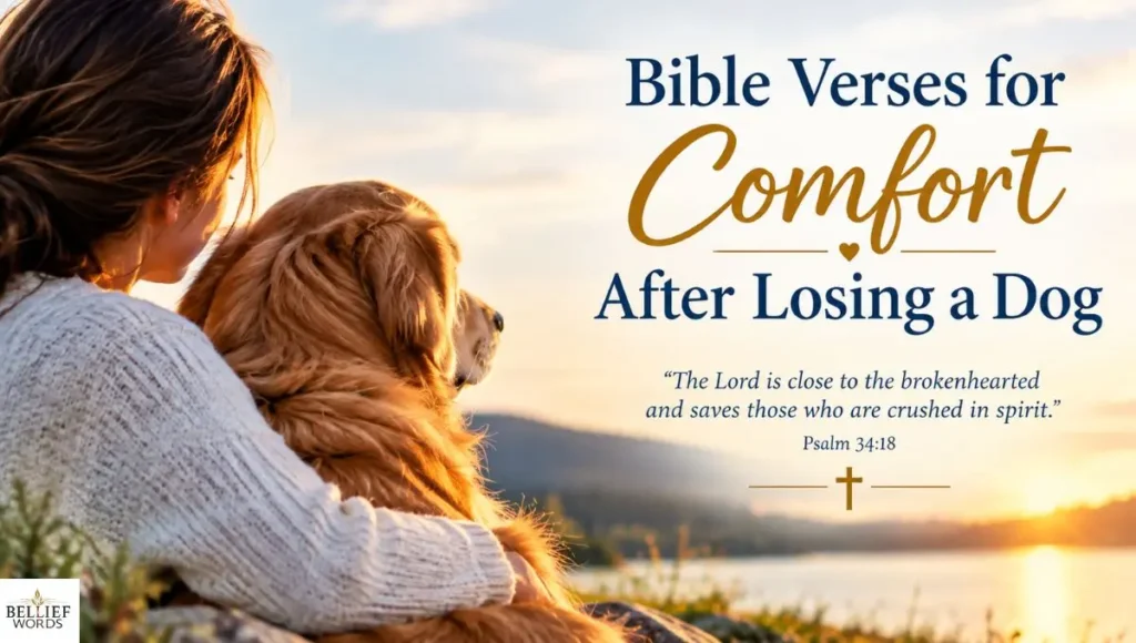 Bible Verses for Comfort After Losing a Dog
