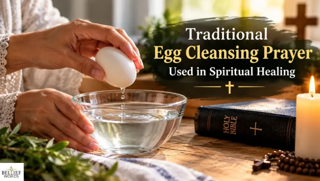 Traditional Egg Cleansing Prayer Used in Spiritual Healing