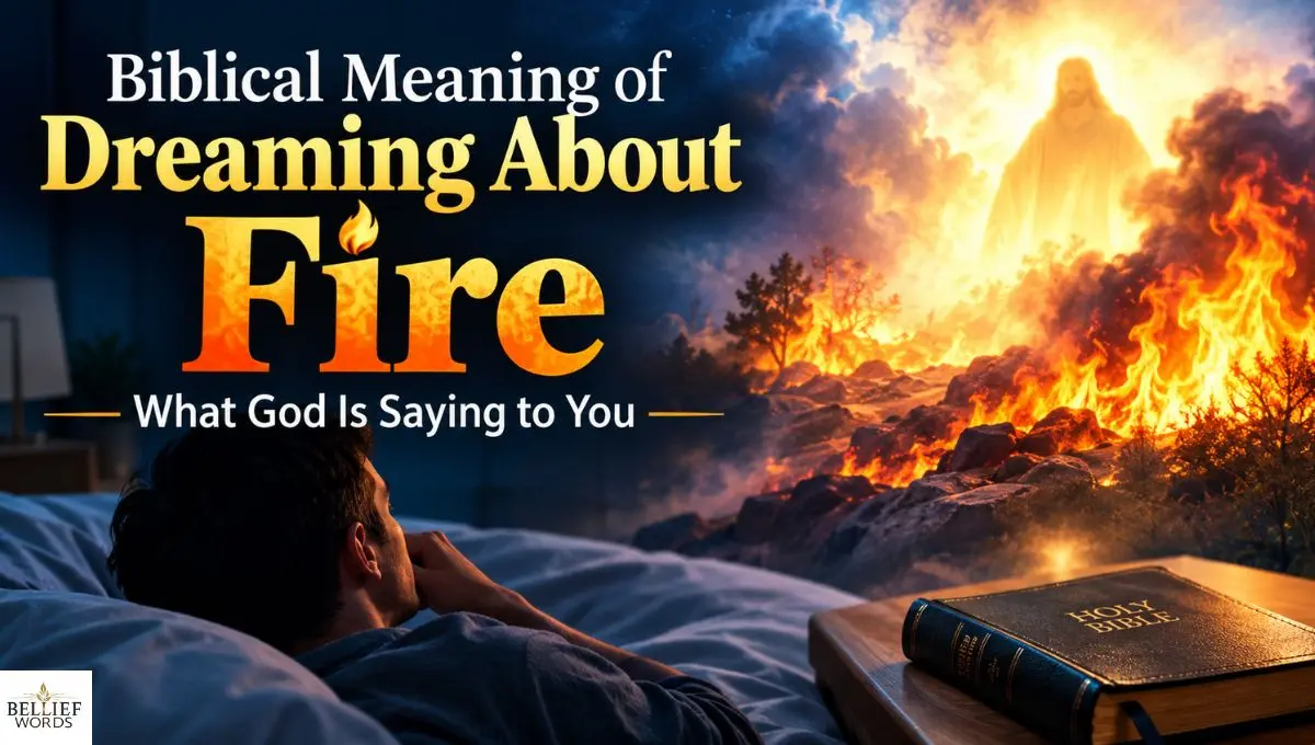Biblical Meaning of Dreaming About Fire: What God Is Saying to You