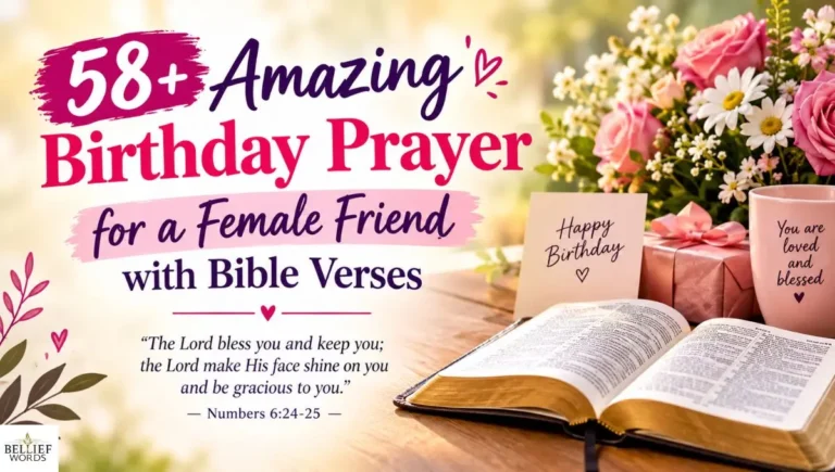 58+ Amazing Birthday Prayer for a Female Friend with Bible Verses
