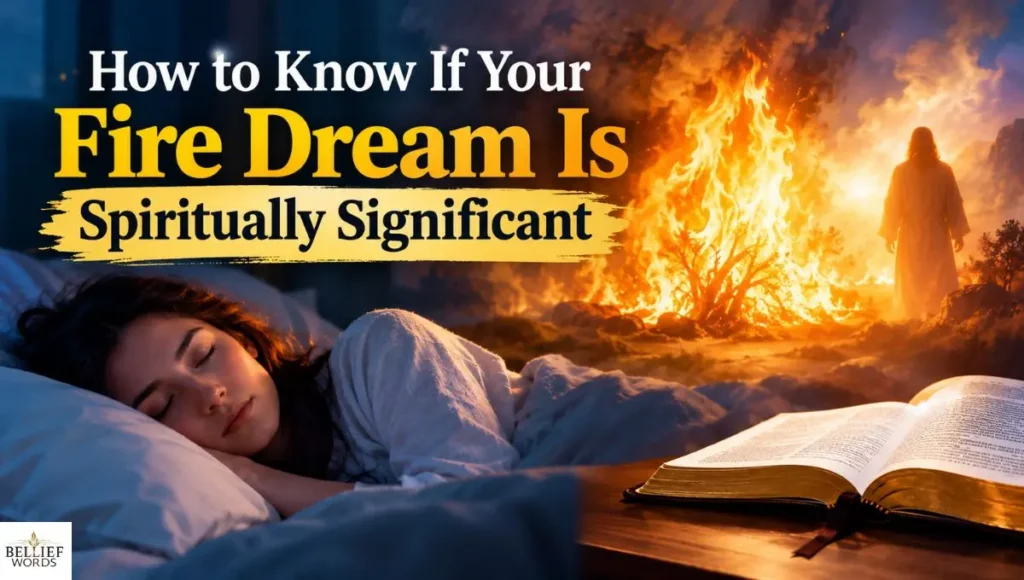  How to Know If Your Fire Dream Is Spiritually Significant