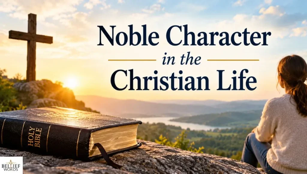 Noble Character in the Christian Life