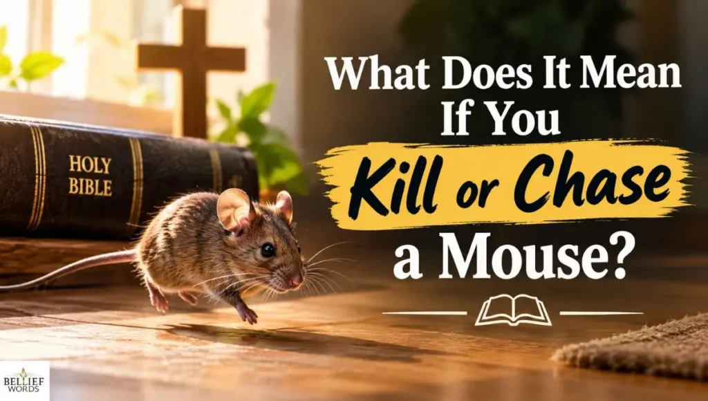 What Does It Mean If You Kill or Chase a Mouse?