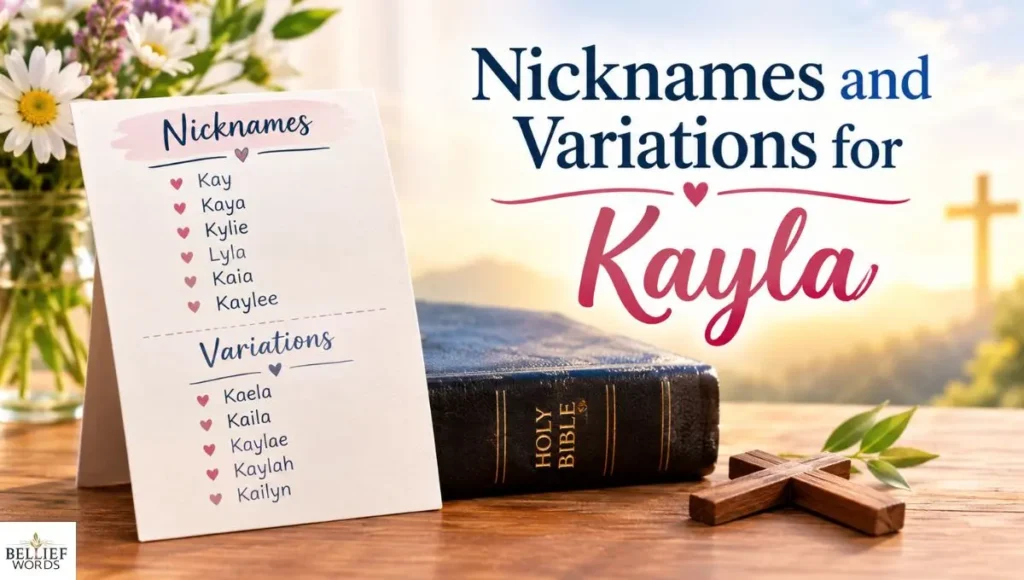 Nicknames and Variations for Kayla